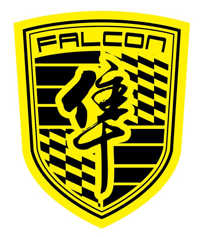 雄隼 FALCON 公司標誌